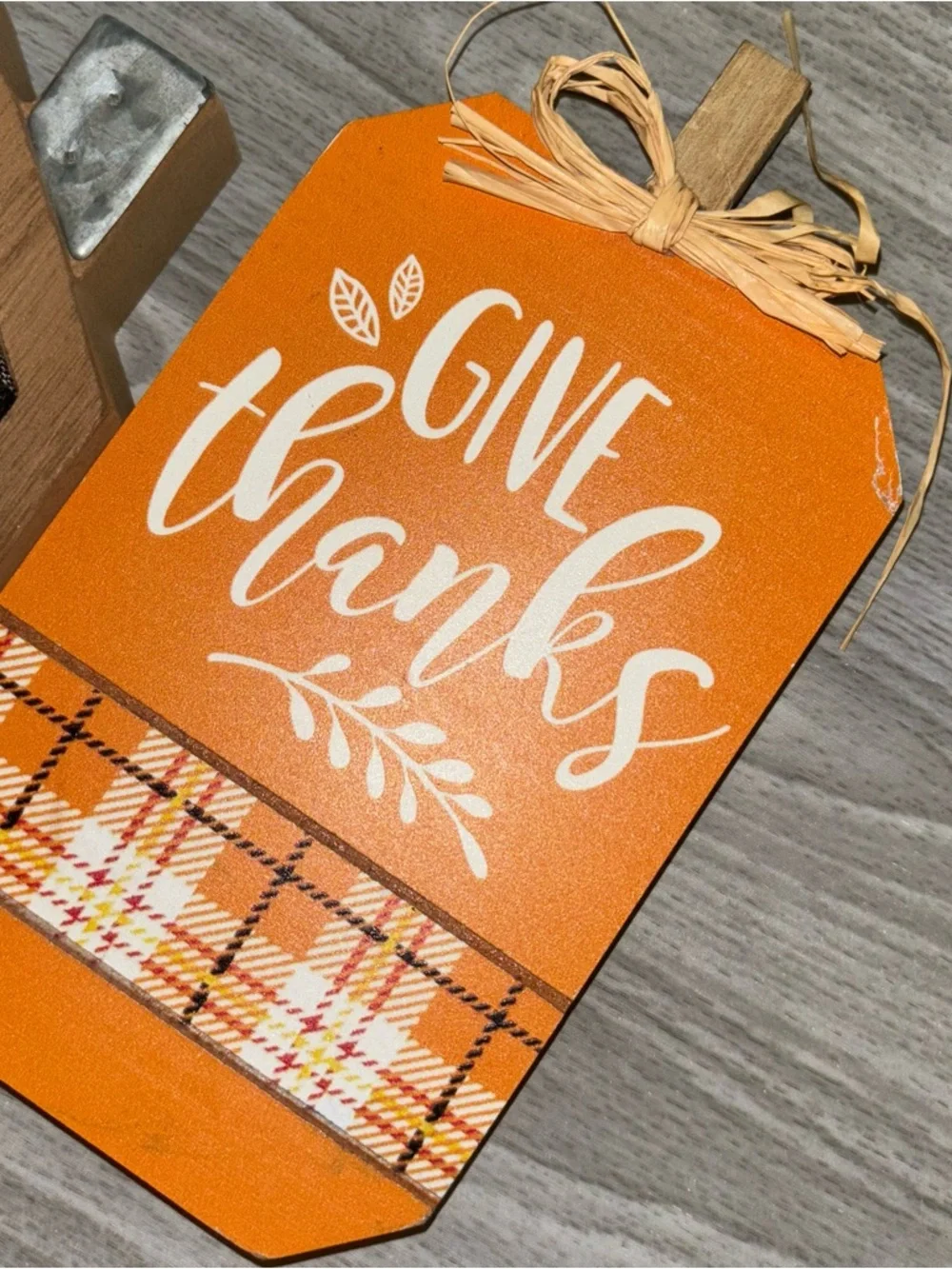Seasonal Fall Tabletop Signs